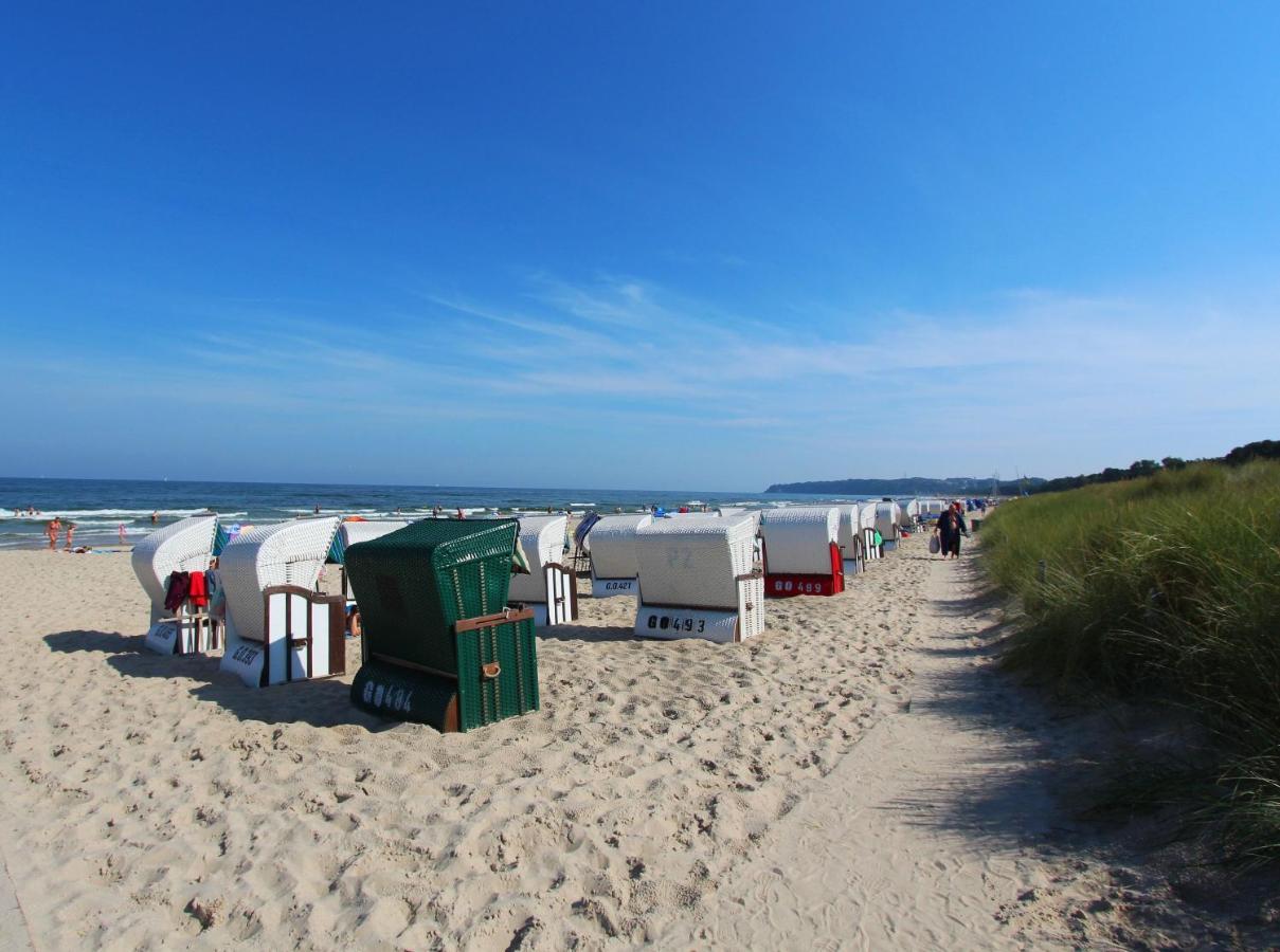 Ferienhus Baabe Fewo 01 Terrasse, Sauna- Und Schwimmbadnutzung Im Ahoi Sellin Exteriér fotografie